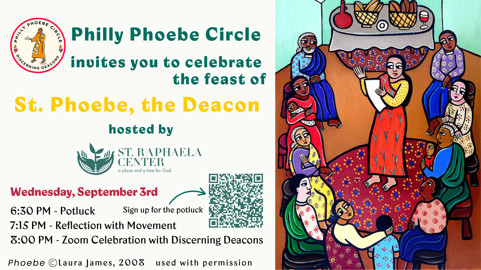 The Philly Phoebe Circle’s Celebration of the Feast of St. Phoebe, the Deacon